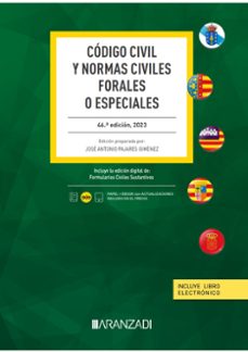 código civil y normas civiles forales o especiales-9788411638296