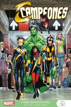campeones 1. el mundo todavia necesita heroes  marvel young adult-mark waid-humberto ramos-9788413345796