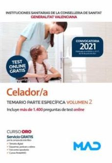 celador/a de instituciones sanitarias de la conselleria de sanitat de la generalitat valenciana. temario parte especifica-9788414247396