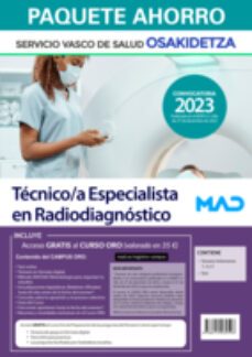 paquete ahorro ecnico/a especialista en radiodiagnostico de osakidetza servicio vasco de salud-9788414269596
