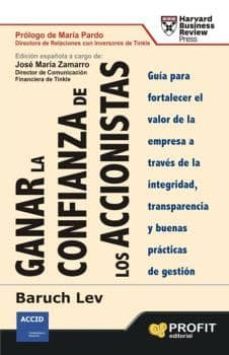 ganar la confianza de los accionistas (ebook)-baruch lev-9788415330196
