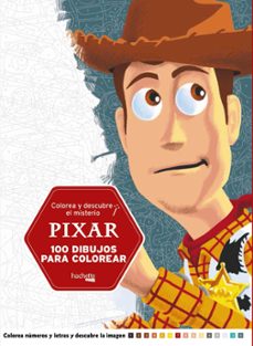 colorea y descubre el misterio pixar-9788416857296