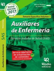 temario especifico vol. 1. auxiliar de enfermeria del sas-9788416963096