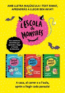 aprendre a llegir a l'escola de monstres - pack amb els llibres 1, 2 i 3-sally rippin-9788419357496