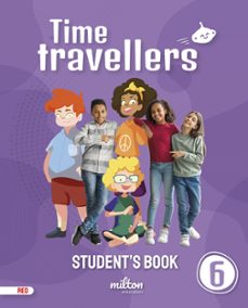 time travellers 6 red student s book english 6º primaria (andalucia y murcia)-9788419364296