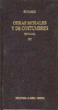 obras morales y de costumbres xiii (moralia)-9788424927196
