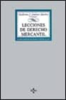 lecciones de derecho mercantil (7ª ed.)-9788430938896