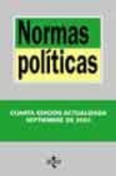 normas politicas (4ª ed. 2003)-pablo perez tremps-l. (eds.) aguiar de luque-9788430940196