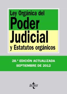 ley organica del poder judicial (28ª ed.)-9788430955596