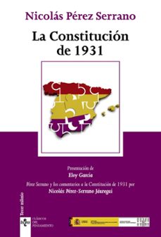 la constitucion de 1931-9788430983896