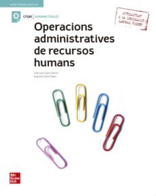 operacions administratives de recursos humans. ed.2021-9788448622596
