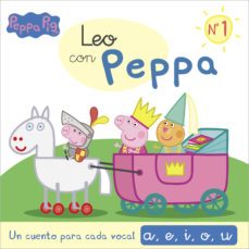 peppa pig. lectoescritura - leo con peppa. un cuento para cada vocal: a, e, i, o, u (ebook)-9788448861407