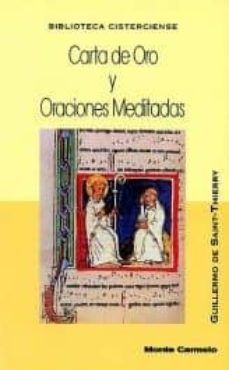 carta de oro y oraciones meditadas-9788472397996