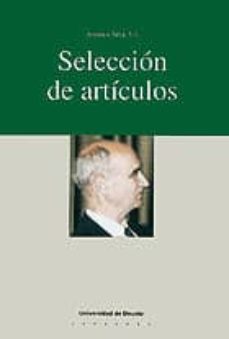 seleccion de articulos-antonio arza-9788474855296