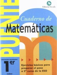 cuaderno matematicas 1º puente eso cast-9788478874996