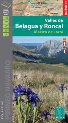 valles de belagua y roncal - 1:25.000-9788480909396