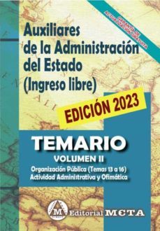 auxiliares de la administracion del estado turno libre volumen ii-manuel segura ruiz-9788482196596