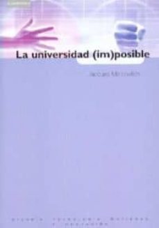 la universidad (im)posible-jacques marcovitch-9788483232996