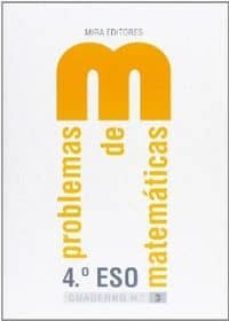 matematicas 4º eso. problemas. cuaderno 3-victor arenzana hernandez-9788484652496