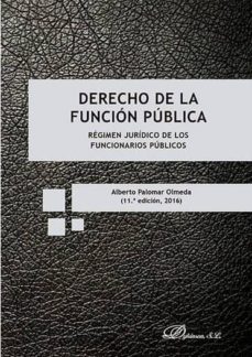 derecho de la funcion publica (11ª ed.)-9788490857496