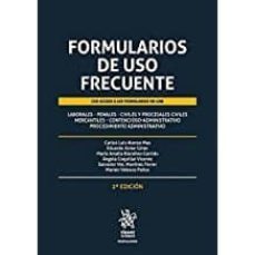 formularios de uso frecuente 2ª edicion 2016-9788490861196