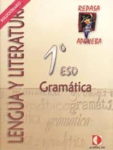 cuaderno de gramatica 1: libro del profesor (1º eso)-9788493440596