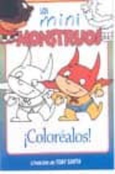 los mini monstruos: ¡colorealos!-9788496179196