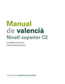 manual de valenci. nivell superior c2-9788497173896