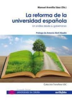 la reforma de la universidad española-manuel arenilla saez-9788497459396