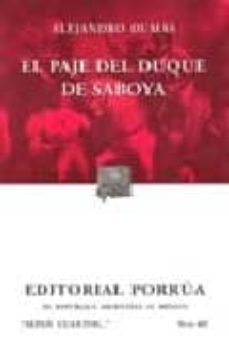 el paje del duque de saboya (2ª ed.)-alexandre dumas-9789700729596
