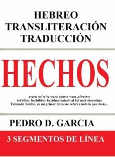 hechos: hebreo transliteración traducción: 3 segmentos de línea (ebook)-9791222087696