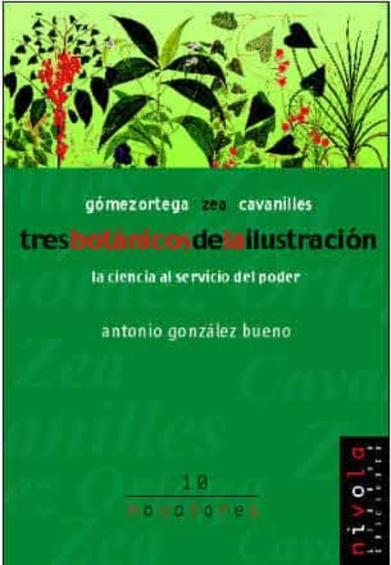 Portada de Novatores 10 : Tres Botanicos De La Ilustracion