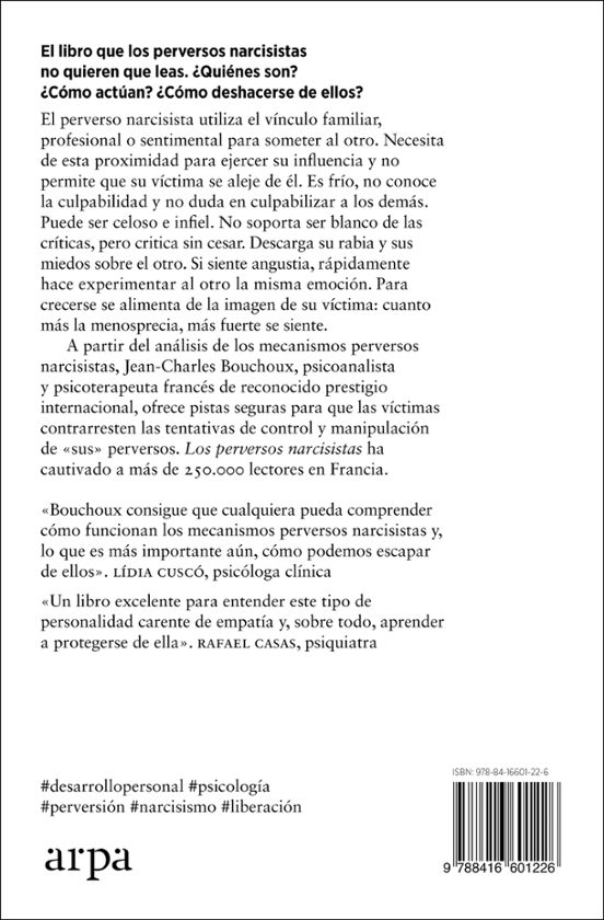 Portada de LOS PERVERSOS NARCISISTAS  QUIENES SON  COMO ACTUAN Y COMO DESHACERSE DE ELLOS