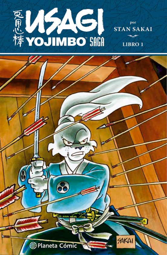Portada de Usagi Yojimbo Saga Nº 01