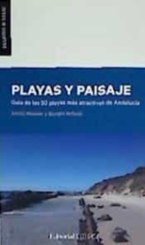 PLAYAS Y PAISAJES de María Dolores Ruiz de Lacanal (UCA.  EDITORIAL UNIVERSIDAD DE CADIZ) portada