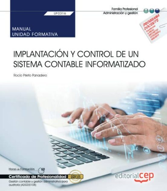 Portada de Manual. Implantación Y Control De Un Sistema Contable Informatizado