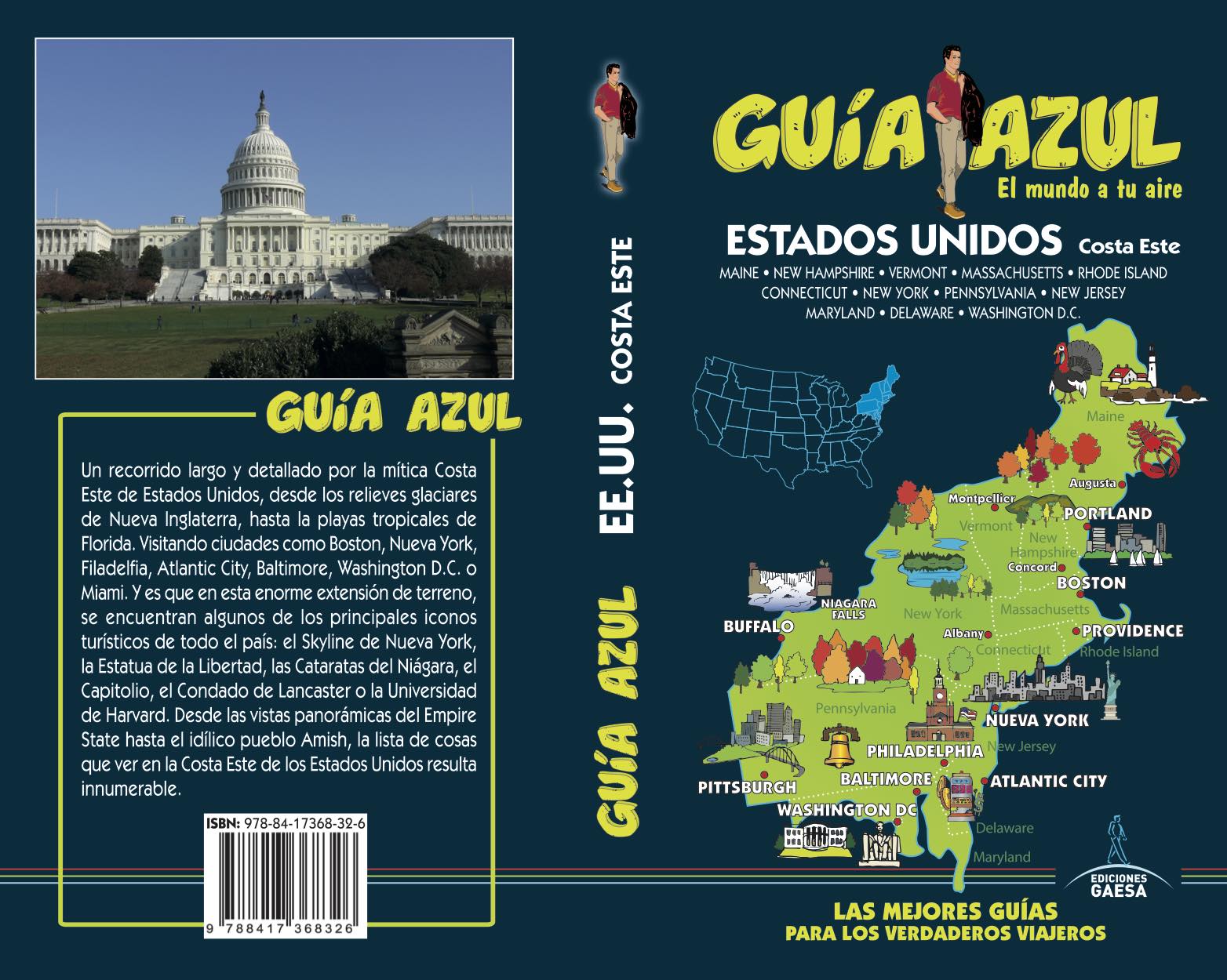 Ee.uu Este 2018 (guia Azul) 5ª Ed. por Manuel Monreal Iglesia