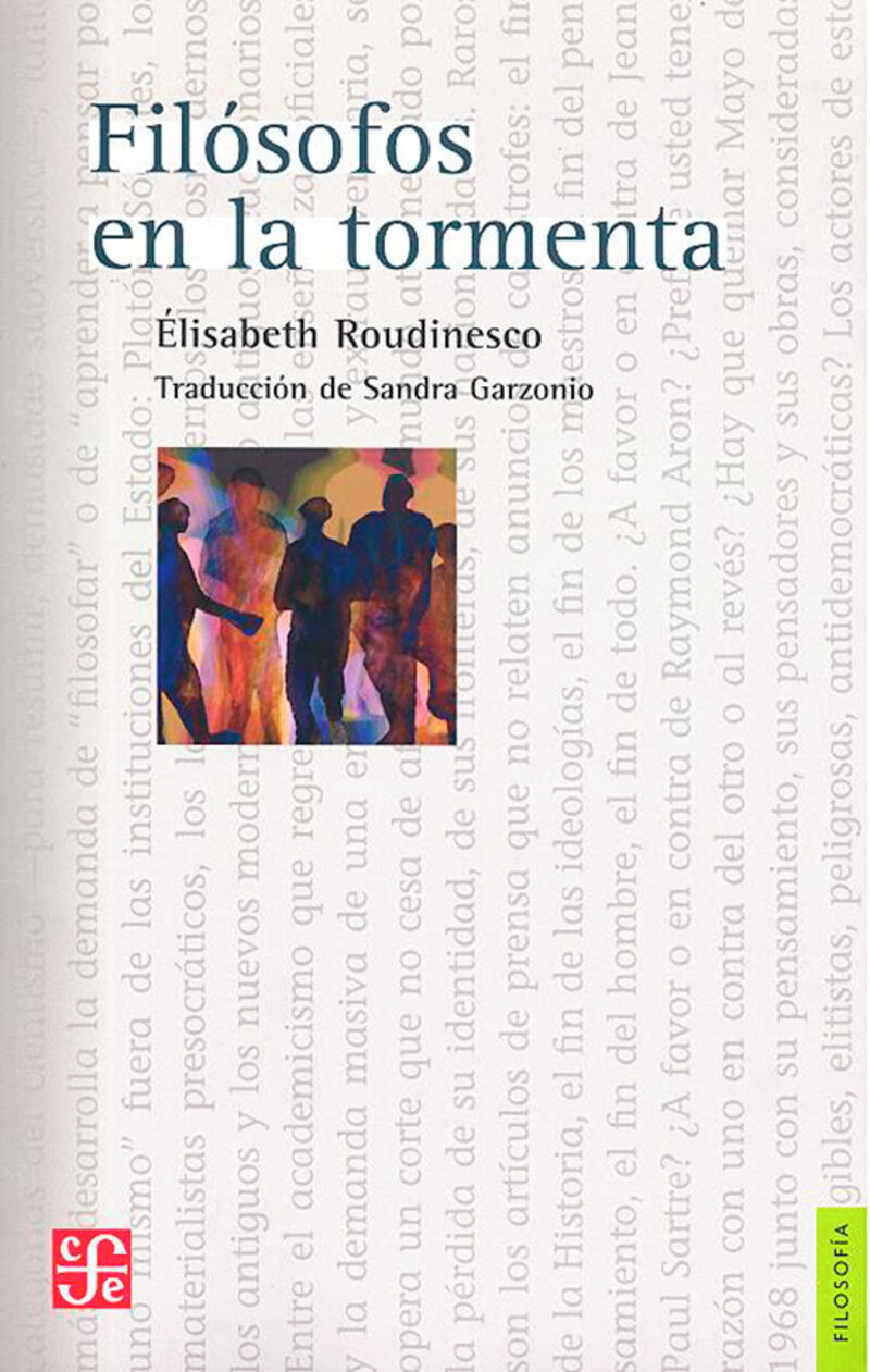 Filosofos En La Tormenta por Elisabeth Roudinesco