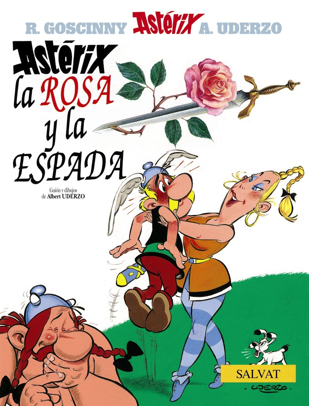 Astérix. La Rosa y la Espada,René Goscinny, Albert Uderzo,Salvat tienda de comics en México distrito federal, venta de comics en México df