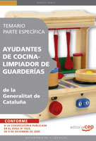 Ayudantes De Cocina - Limpiador De Guarderias De La Generalitat D E Cataluña. Temario Parte Especifica por Vv.aa. epub