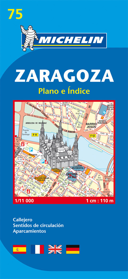 Plano Michelin Zaragoza (ref.19075) por Vv.aa.
