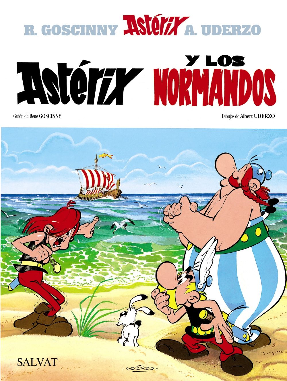Astérix y los Normandos,Uderzo, René Goscinny,Salvat tienda de comics en México distrito federal, venta de comics en México df