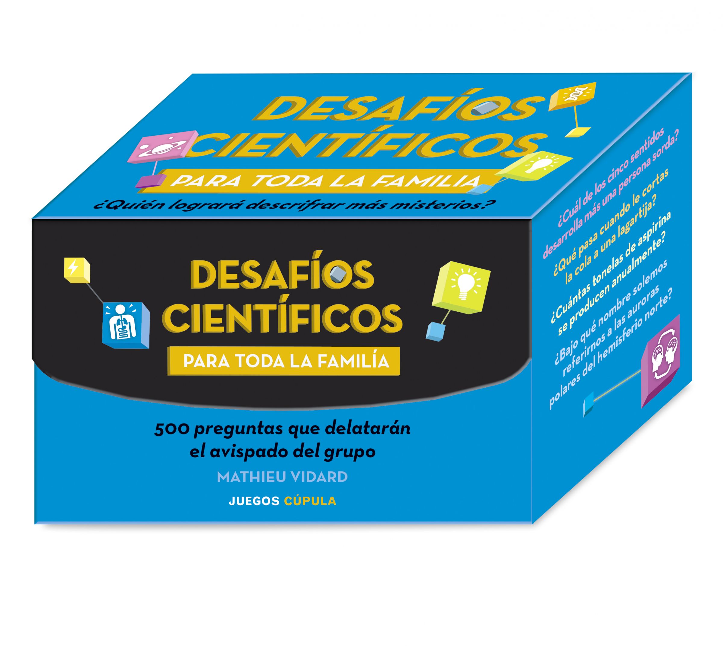 Desafios Cientificos Para Toda La Familia (caja + Libro + Tarjetas) por Vv.aa.