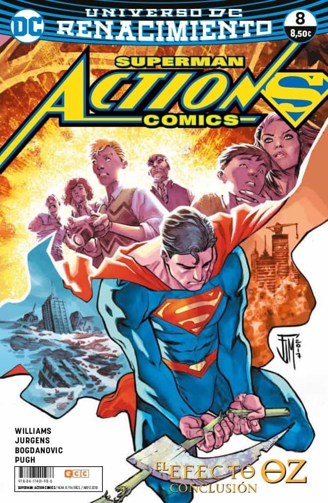 Superman: Action Comics Núm. 08 (renacimiento) por Dan Jurgens;
Steve Pugh