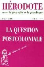 H120.LA QUESTION POST-COLONIAL