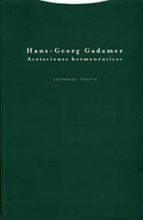 acotaciones hermeneuticas-hans-georg gadamer-9788481645026 acotaciones hermeneuticas-hans-georg gadamer-9788481645026