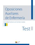 TEST OPOSICIONES AUXILIARES DE ENFERMERIA - CANARIAS