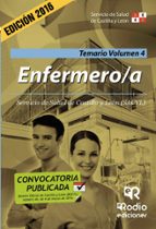 ENFERMERO/A. TEMARIO: VOLUMEN 4. SERVICIO DE SALUD DE CASTILLA Y LEON