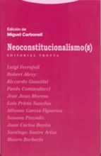 neoconstitucionalismo(s)-9788481645736 neoconstitucionalismo(s)-9788481645736