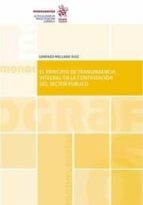 el principio de transparencia integral en la contratación del sector público-9788491698036 el principio de transparencia integral en la contratación del sector público-9788491698036